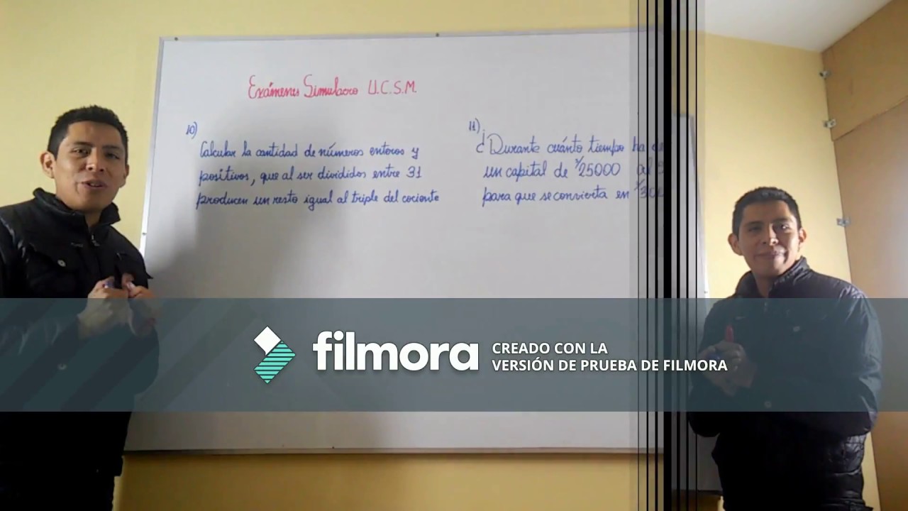 Examenes De Admision Ucsm Resueltos 2018