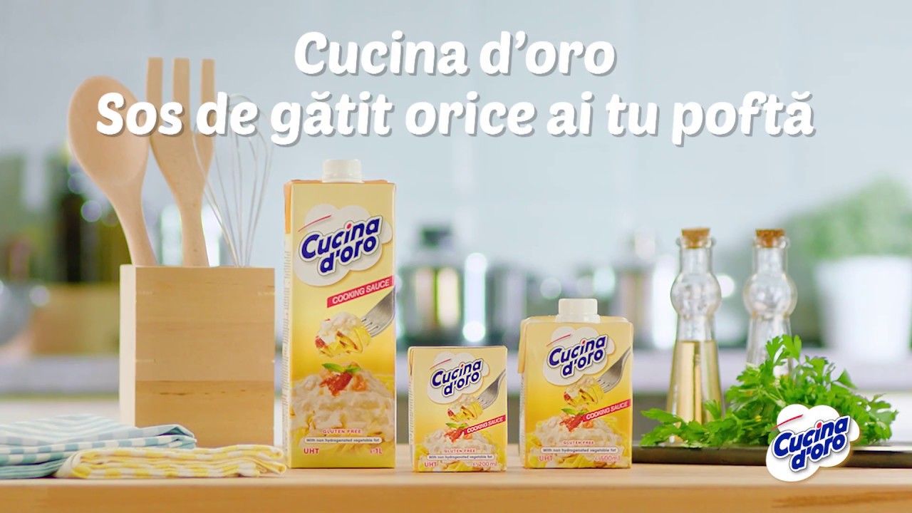 Cucina D'oro - Sos de gătit orice ai tu poftă