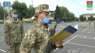 76 молодих воїни  склали Військову присягу на вірність Українському народові
