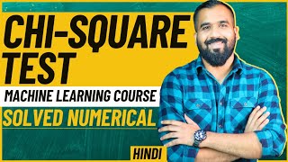 Chi-Square Test Explained with Solved Numerical in Hindi l Machine Learning Course screenshot 3