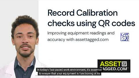 QR Code and calibrations checks for laboratory equipment