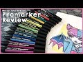 Are they really better then Copics? Winsor & Newton Promarker Review