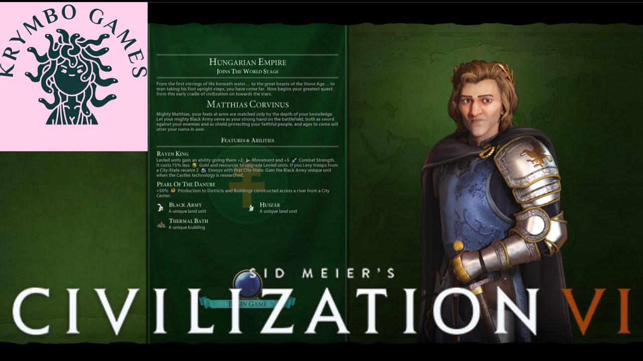 Civ 6 - Part 1 - Matthias - Hungary