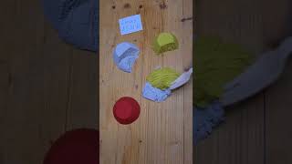 #relaxing Kinetic Sand #mix Colors #cutting noise #sand #sound #asmr #shorts #short