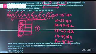 Memory management numericals