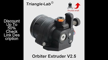 Trianglelab Orbiter Extruder V2.5 with LDO Motor Direct Drive For Voron 2.4 Creality3D CR-10 Ender3
