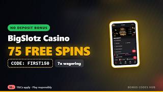BigSlotz Casino 75 Free Spins No Deposit Bonus – Code FIRST150