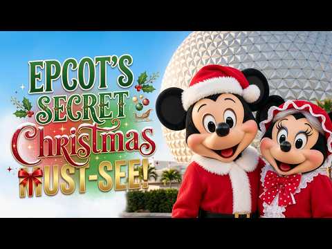 Epcot Gets AMAZING Christmas Surprise Almost NOBODY Knows About!