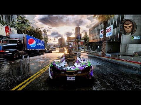 ▻GTA 5 Xbox 360 vs PC Ultra-Realistic 2018 Graphics Mod! [GTA 6 Graphics] 