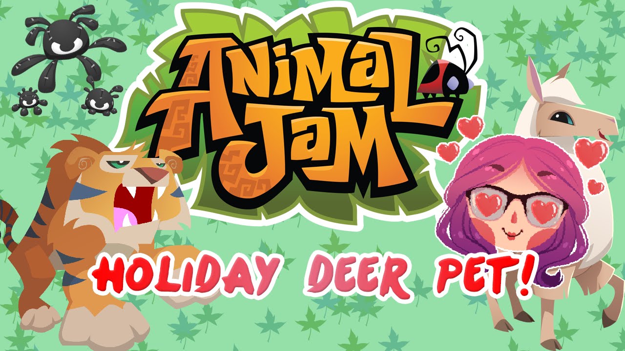 gaming logo Animal Jam | Holidays! Reindeer! MAGIC! [10] | Mousie