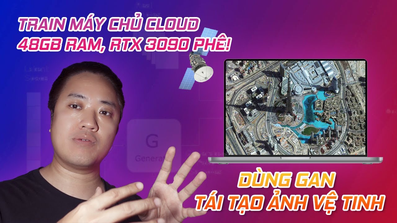 Outline Video Tìm hiểu AI tạo sinh và xây dựng model GAN tái tạo ảnh vệ tinh - Mì AI