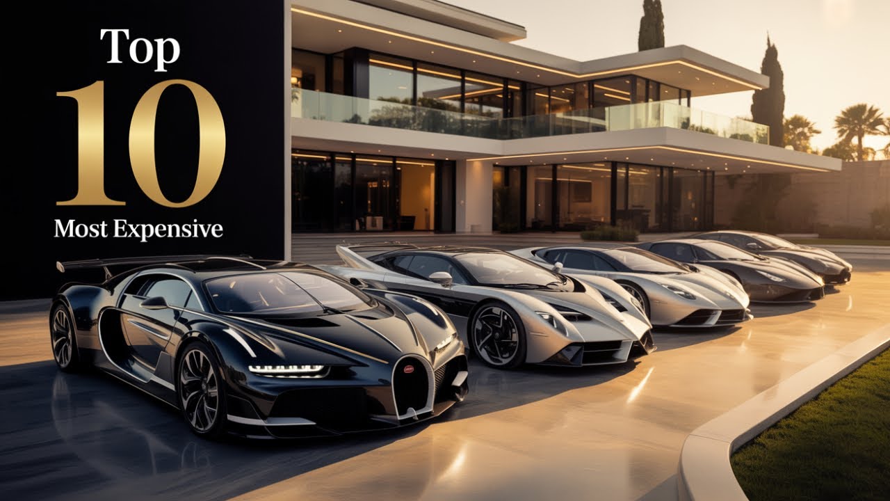 Top 10 World’s Most Expensive Luxury Cars | Pure Automotive Art