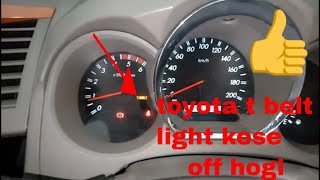 timing belt light
