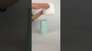 A Lamp & Vase: The LAMPVASE #shorts #ceramic #lampshade #flower