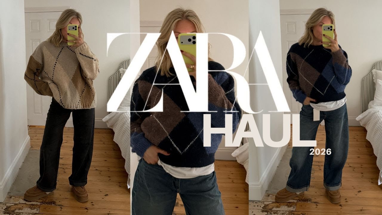 Покупки в Zara + примерка 2026 / Синеад Кроу