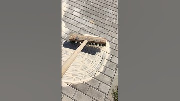 Quartz rain 🌨️  #construction #paving #satisfying #works