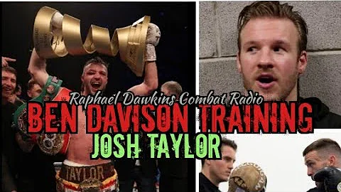 Ben Davison Training Josh Taylor:Shane McGuigan Out #BenDavison #JoshTaylor #ShaneMcGuigan