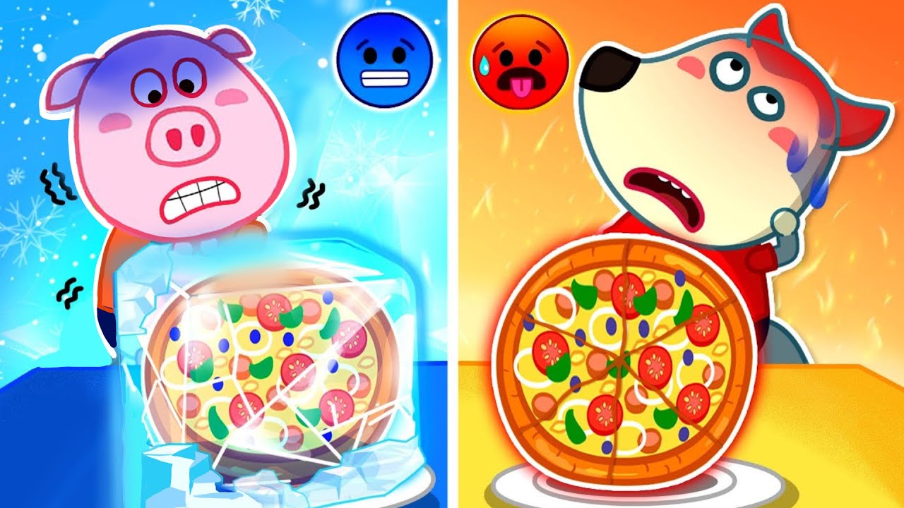 Pizza Mana Lebih Enak? 🔥 Pizza Panas VS Pizza Dingin ❄️🍕 | Wolf Indonesia