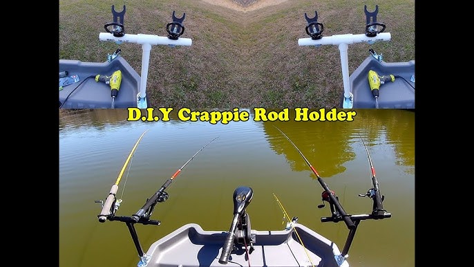 EASY Crappie Catching Rod Holder Build! (D.I.Y) 