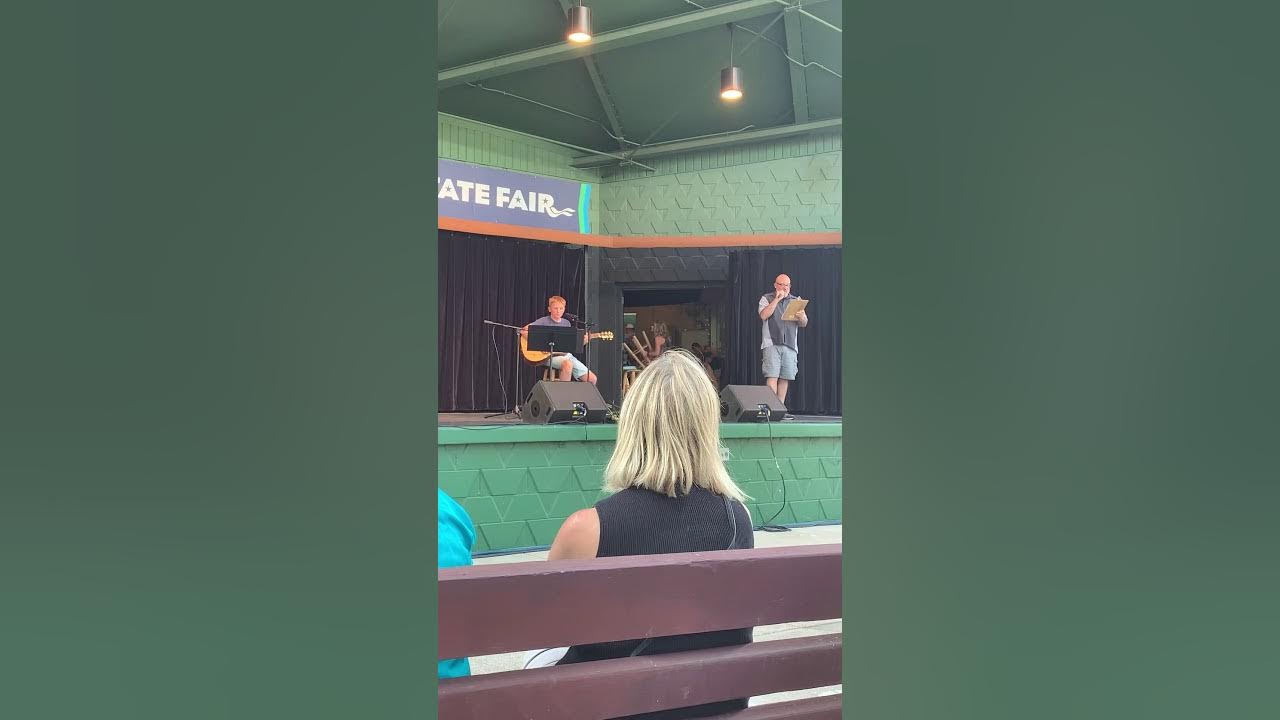 Minnesota State Fair Talent Show Tryouts Zach Huotari singing Just