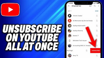How To Unsubscribe on Youtube all at Once (2025) - Easy Fix