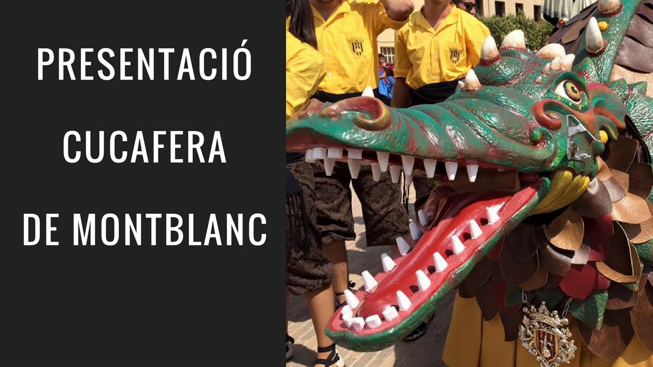 Presentació Cucafera de Montblanc