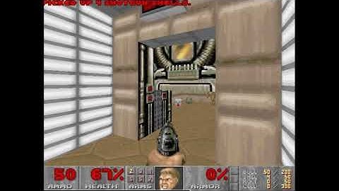 Ultimate Doom E1M1 Hangar 10 Seconds