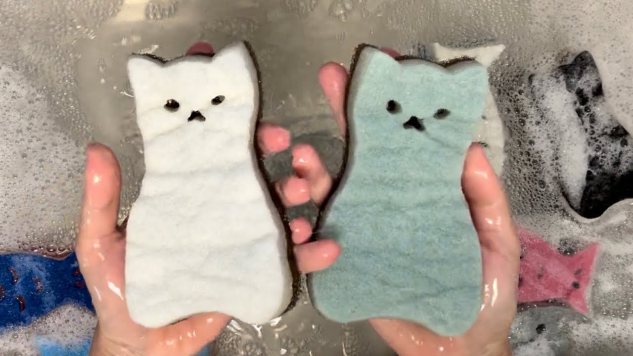 ๐ป๐ป๐ป๐ป๐๐ ๐๐ NEW FUN Sponges Rinse (Last Rinse - Water+Softener) # ...