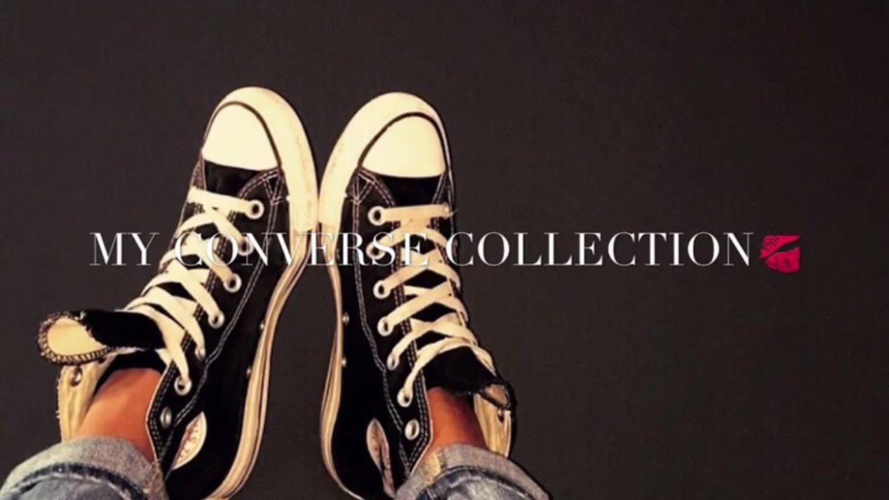 regular encuesta Fondo verde My converse collection - YouTube | Converse collection, Sneaker collection,  Converse