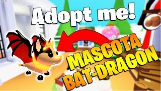 Nueva Mascota Legendaria Batdragon En Adopt Me Roblox Youtube - dos nuevas mascotas en adopt me roblox youtube