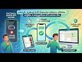 😱 Phone Dead? No Problem! WhatsApp Use in Tablet/PC Telugu Trick