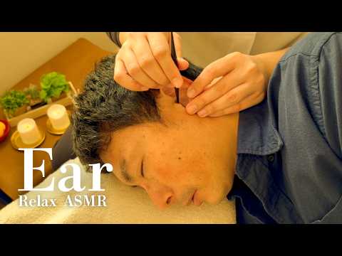 耳かきASMR｜眠る前に、静かに続く耳ケア｜Ear Cleaning ASMR for Sleep (No Talking)
