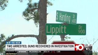 2 arrested, multiple guns recovered in Albany shooting investigation