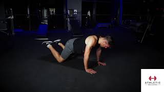 Kneeling Scapula Push Ups