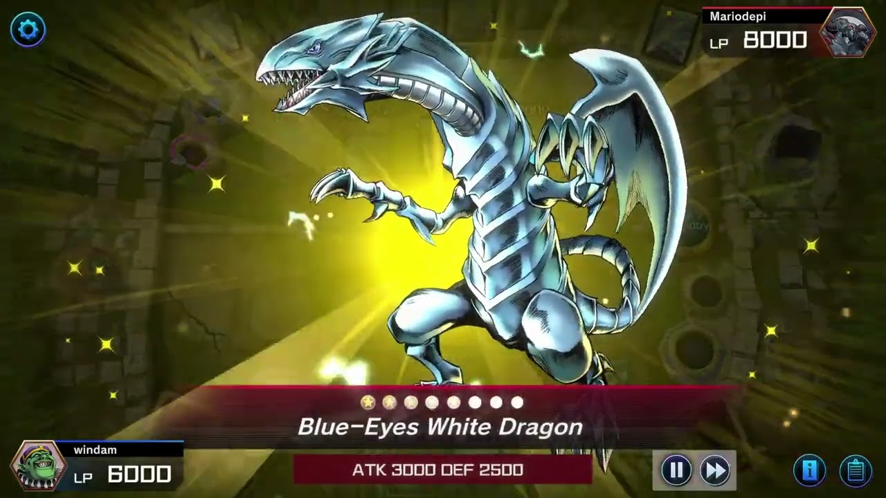 6000 Damage Wave-Motion Cannon - Stall/Burn Deck vs Blue-Eyes Deck | Yu-Gui-Oh! Master Duel