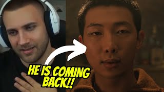 MADE ME EMOTIONAL!! RM 'Come back to me' Official Teaser - REACTION