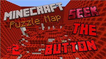 Minecraft Puzzle Map: Seek the Button Part 2 "Redstone World!"