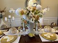 It’s Tablescape Tuesday’s/A Collaboration w/ The Grace Life DIY Home Decor and Amethyst Adventures