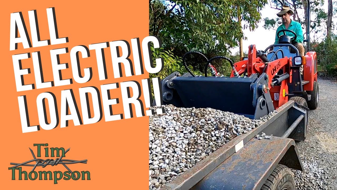 Полностью электрический погрузчик!! Обзор UHI U50