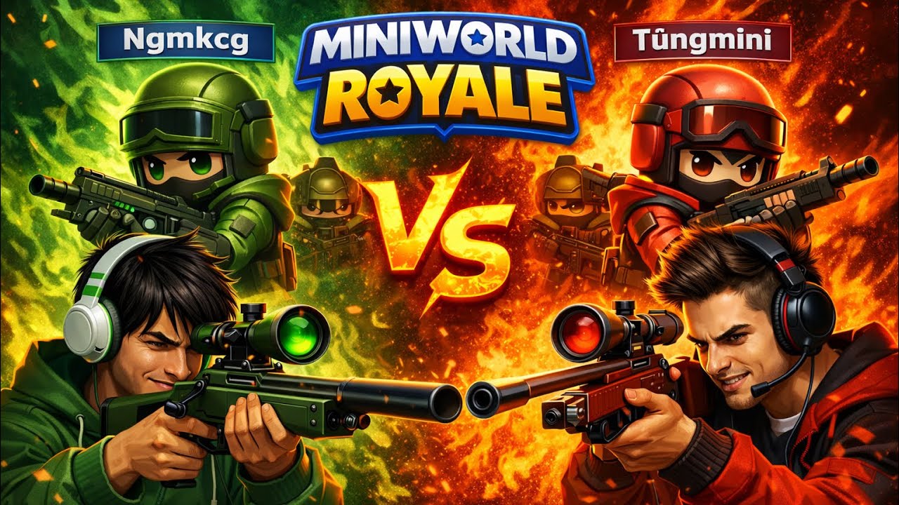 Top 1 sever . Tôi solo với Top1 sever 🔥#miniworldroyale #toilamwrs 