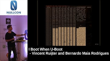 Nullcon Goa 2018:- I Boot when U-Boot