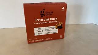 Good & Gather Protein Bars Review