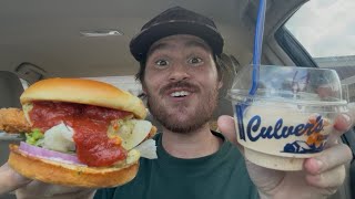 Culver’s Chicken Parm Sandwich Hack and Peaches N Cream Scoop Review