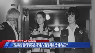 Former Manson Family member Leslie Van Houten released from California prison