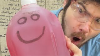 Rubber bands vs red punch