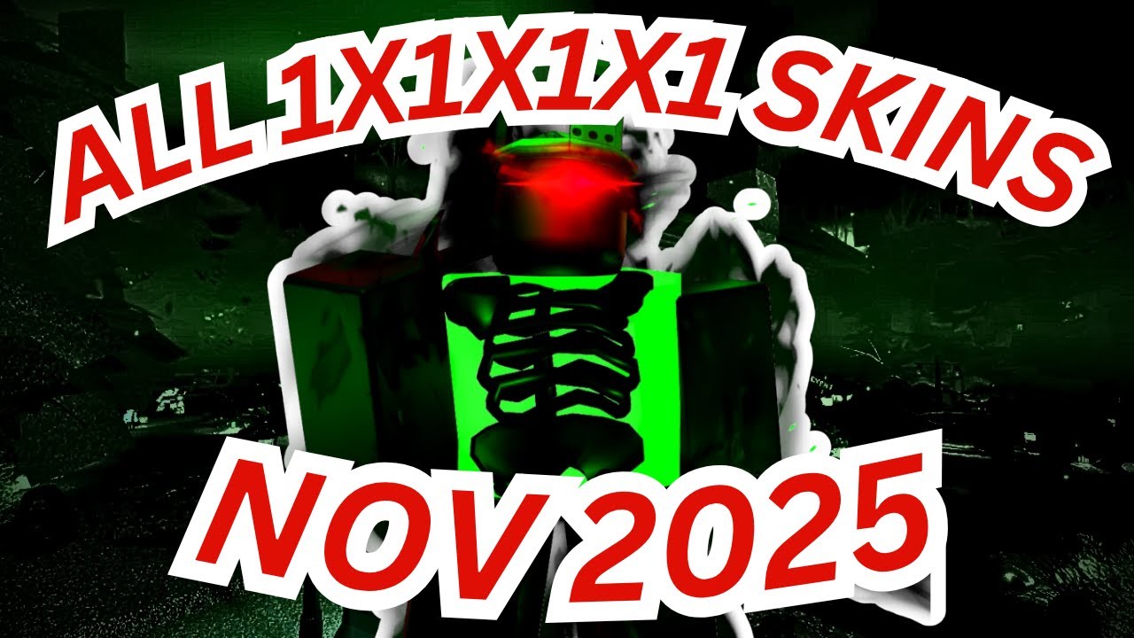 ALL 1X SKINS SHOWCASE (Nov. 2025) | Forsaken - YouTube