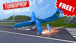 Is Turboprop Flight Sim The BEST FREE Mobile Flight Simulator? screenshot 5