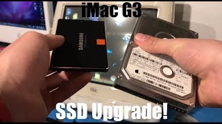 How to install an SSD into an iMac G3! (Slot Loader) | Mastergeko4