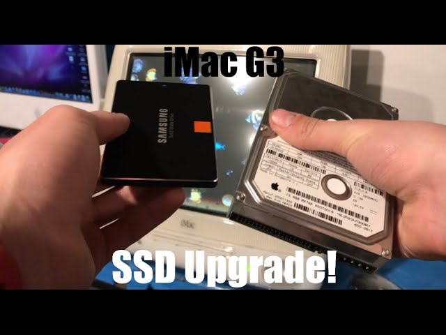 How to install an SSD into an iMac G3! (Slot | Mastergeko4 - YouTube