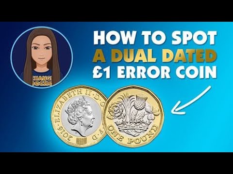 How To Spot A Dual Dated £1 Error Coin!